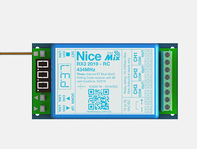 ET NICE RX3-RC RECEIVER